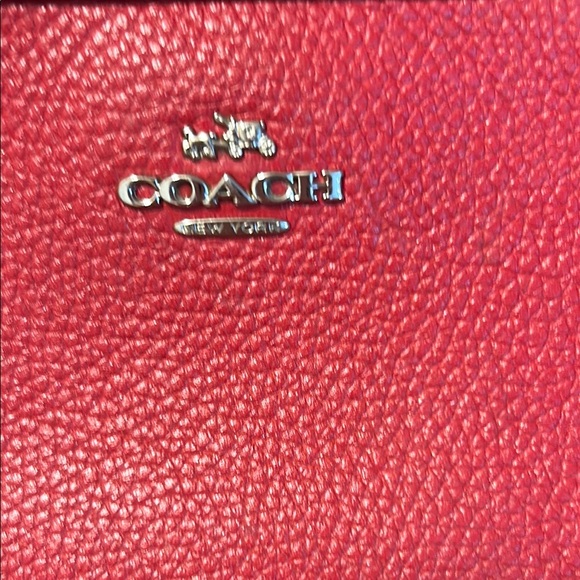 Coach Vibrant Red Crossbody Bag - Picture 4 of 10